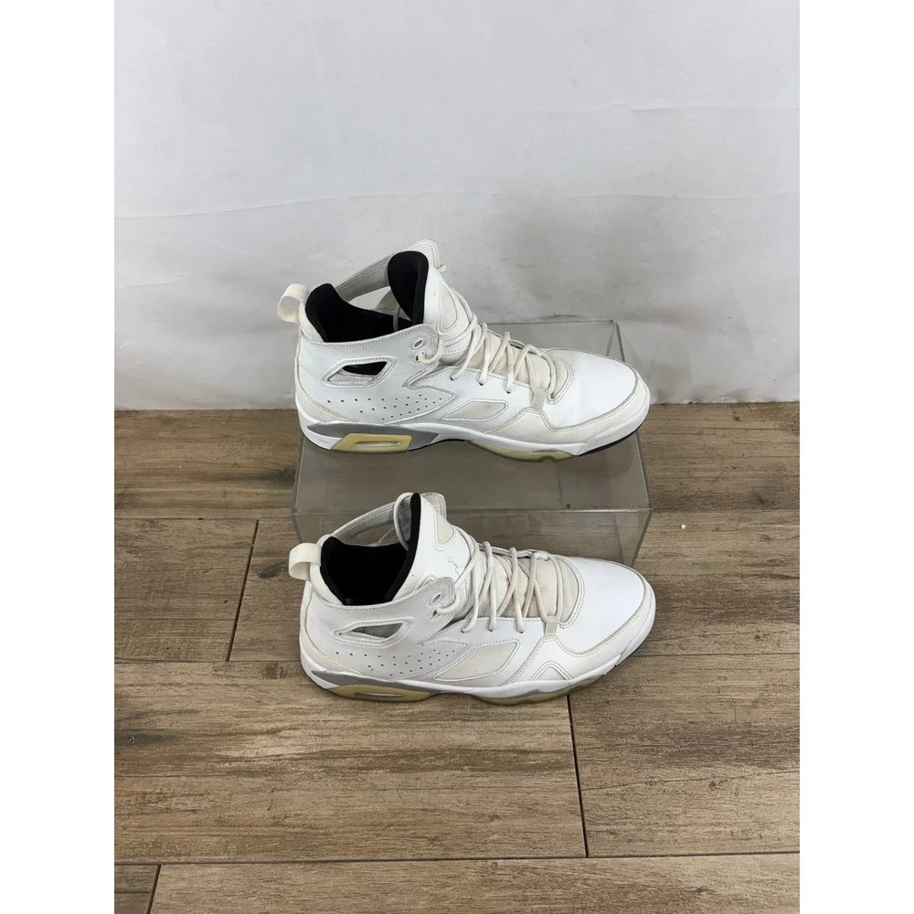 Nike Air Jordan 6 Rings White Silver Men's Basketball Shoes DH5424 100 Size 9.5
